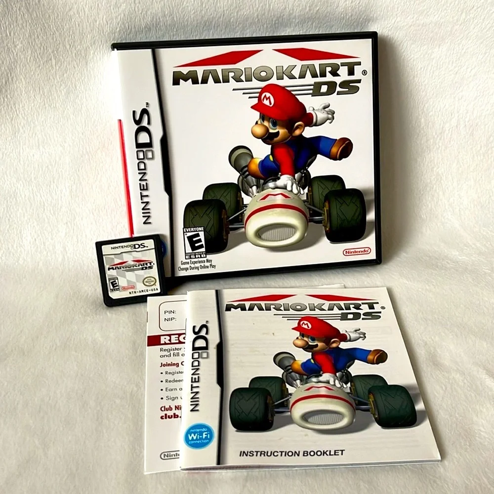 Mario Kart DS ( Nintendo DS, 2005) - CIB Complete with Manual Authentic